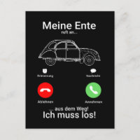 classic car 2cv Ente Silhouette smartphone