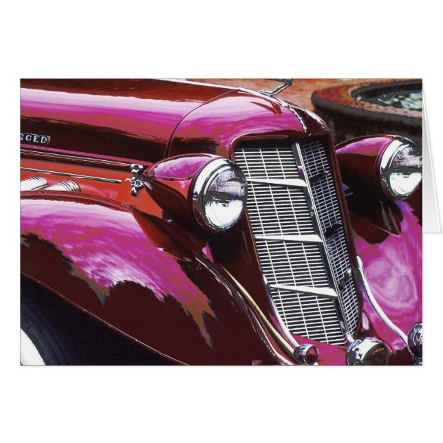 Classic car: Auburn (Front Horizontal)