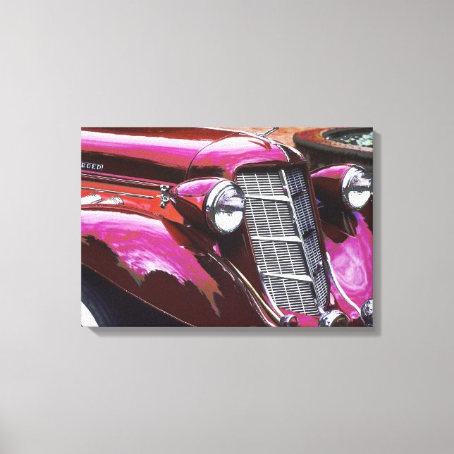 Classic car: Auburn Canvas Print (Front)