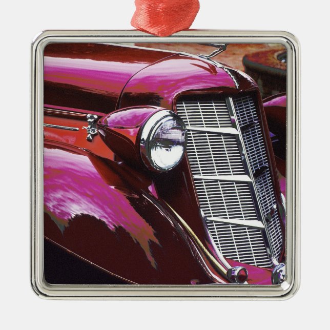 Classic car: Auburn Metal Tree Decoration (Front)