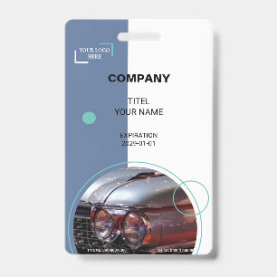 Classic Car Badge ID Badge