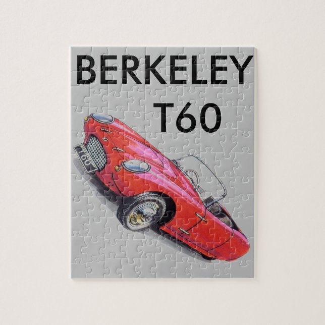 CLASSIC CAR BERKELEY T60 CONVERTIBLE JIGSAW PUZZLE (Vertical)
