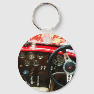 Classic Car Bra Cobra Key Ring