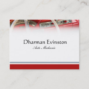 Classic Car Business Card