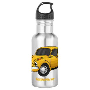 Classic car cartoon 532 ml water bottle