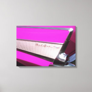 Classic car: Chevrolet Bel Air Canvas Print