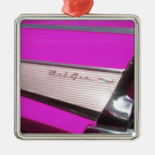 Classic car: Chevrolet Bel Air Metal Tree Decoration