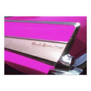 Classic car: Chevrolet Bel Air Photo Print