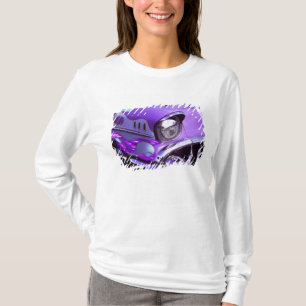 Classic car: Chevrolet with flaming hood T-Shirt