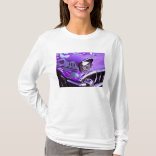 Classic car: Chevrolet with flaming hood T-Shirt