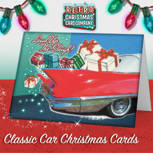 Classic Car Christmas Cards