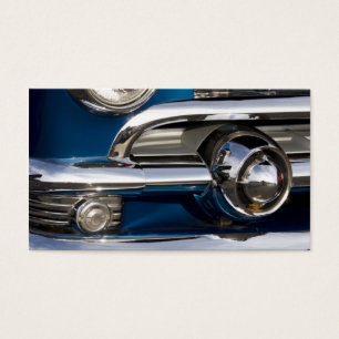 Classic Car Chrome Closeup