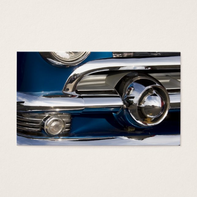 Classic Car Chrome Closeup (Front)