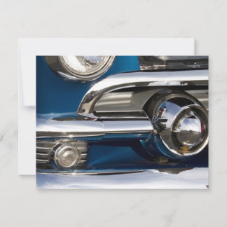 Classic Car Chrome Closeup
