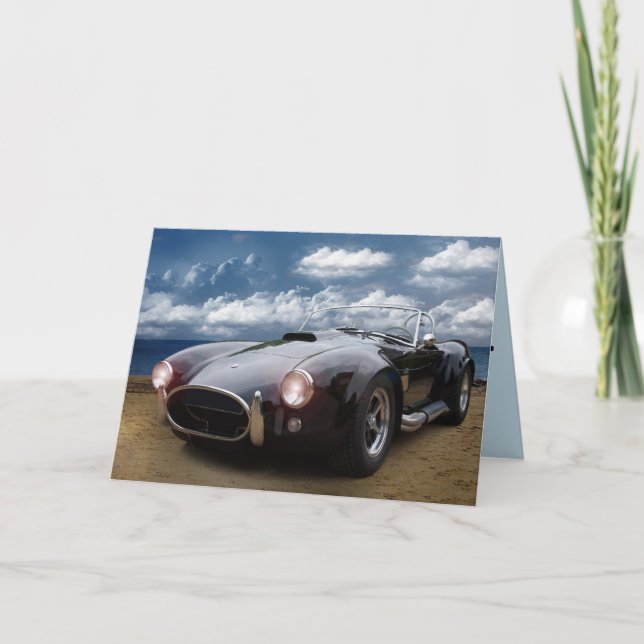 CLASSIC CAR CLASS ACT BIRTHDAY CARDS (Front)