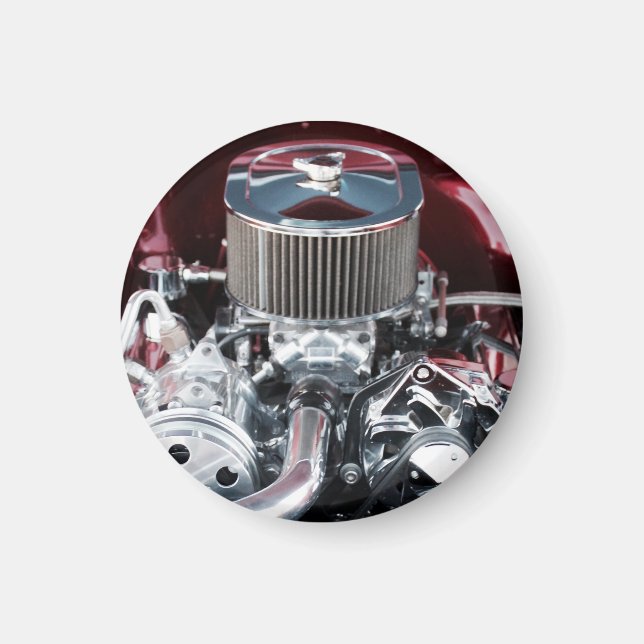 Classic Car Engine Magnet (Front)
