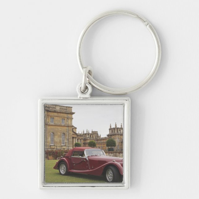 Classic car exhibition, Blenheim Palace Key Ring (Front)