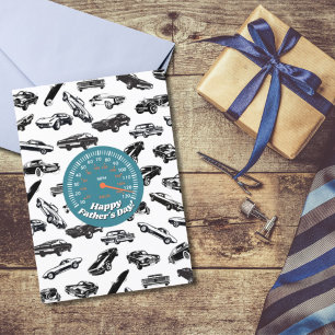 Classic Car Father’s Day Card