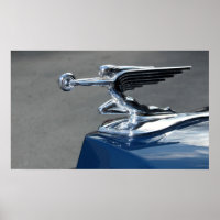 classic car hood ornament