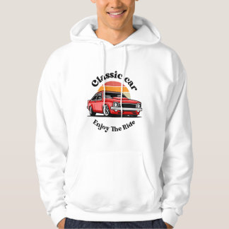 Classic car hoodie