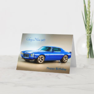 Classic Car image for birthday-greeting-card Card