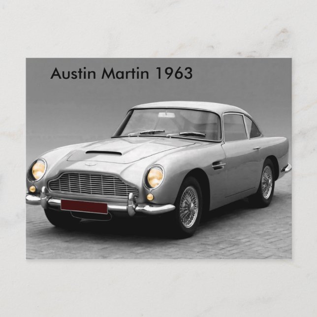 Classic Car image for postcard (Front)