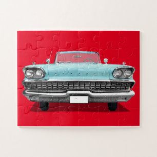 CLASSIC CAR JIGSAW PUZZLE