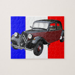 classic car jigsaw puzzle