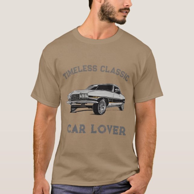 CLASSIC CAR LOVER T-Shirt (Front)