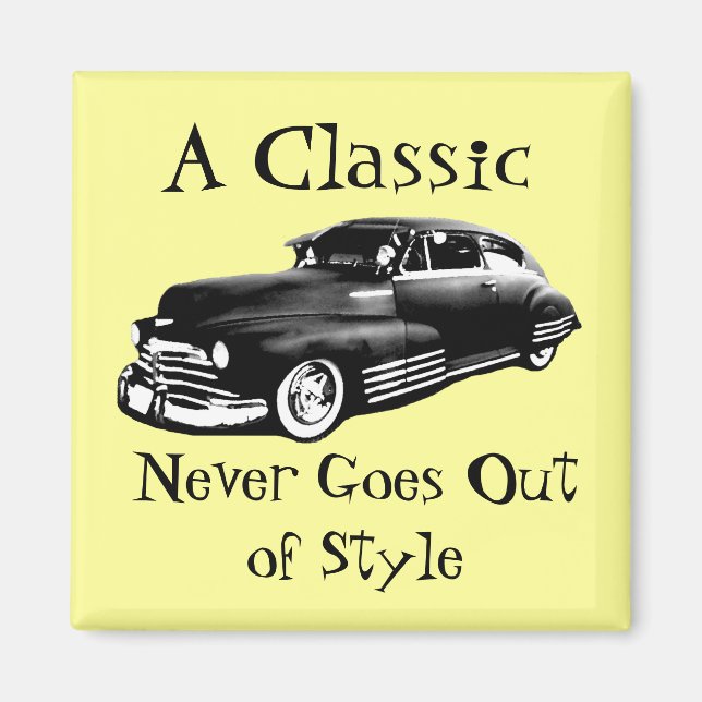 Classic Car Magnet (Front)