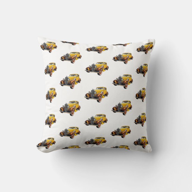 Classic Car Modern Cool Cushion (Front)