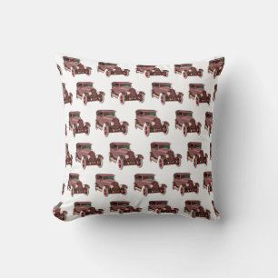Classic Car Pattern #4 @ Garysretrogarage Cushion