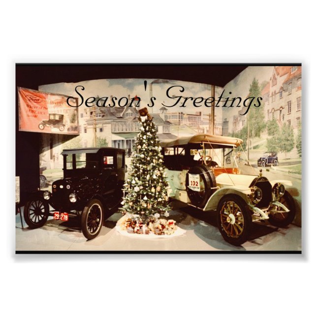 Classic Car Photo Print (Front)