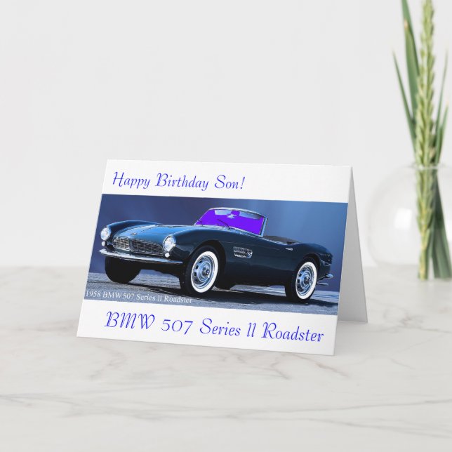 Classic Car postcard (Front)