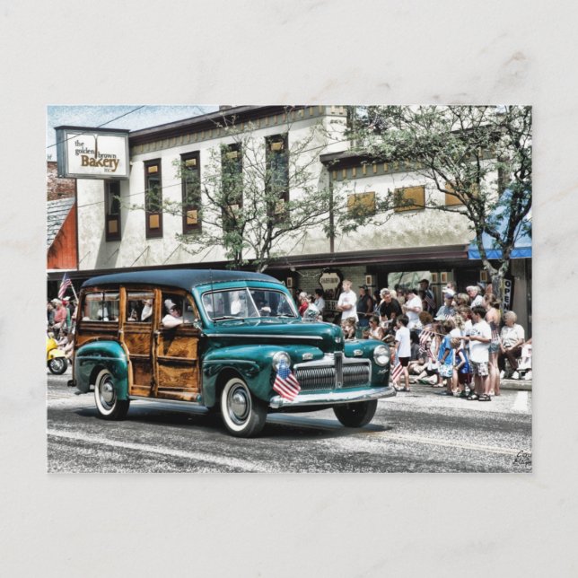 Classic Car Postcard (Front)