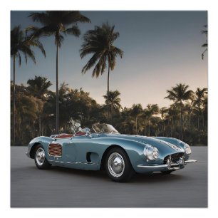 CLASSIC CAR POSTER