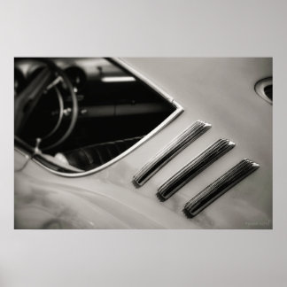 Classic Car Poster Print