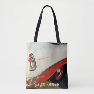 Classic Car San Jose Tote Bag