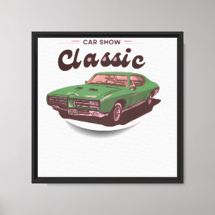 Classic Car Show Canvas Print