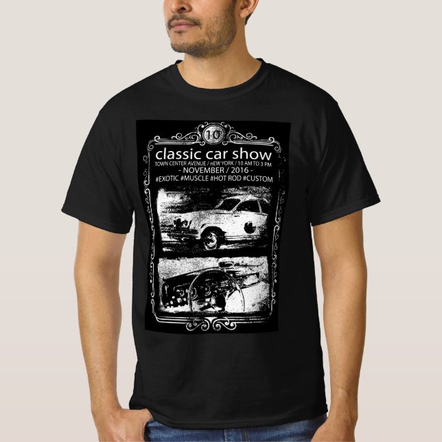 Classic Car Show T-Shirt (Front)