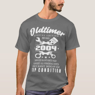 Classic Car Special Edition Model 2004 Birthday re T-Shirt