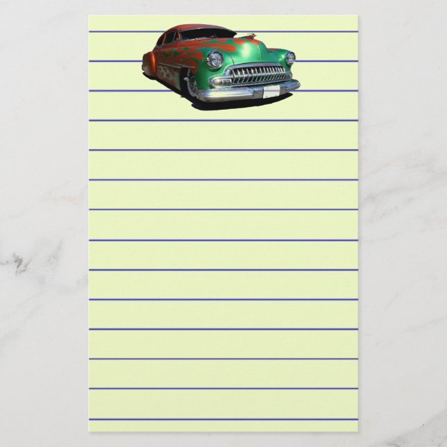 Classic Car Stationery (Front)