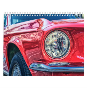 Classic Cars 2025 Calendar