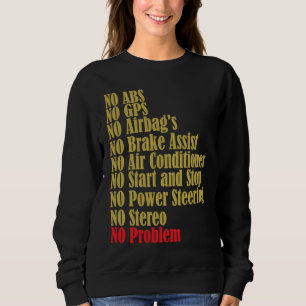 Classic Cars  Car Mechanik  Retro Classic Car Sweatshirt
