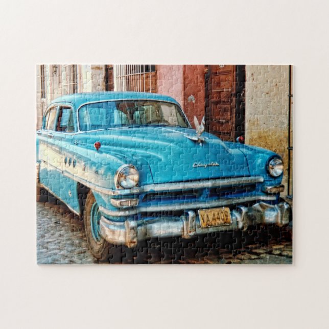 Classic cars in Havana Jigsaw Puzzle (Horizontal)