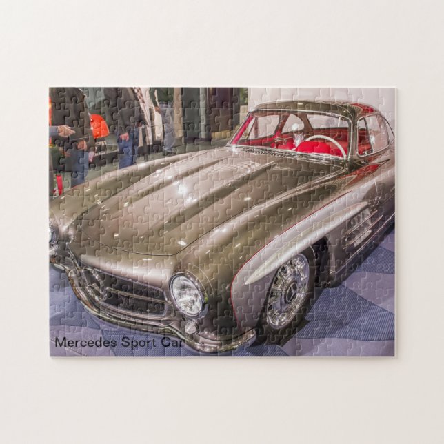 Classic Cars - Mercedes Sport Car Jigsaw Puzzle (Horizontal)