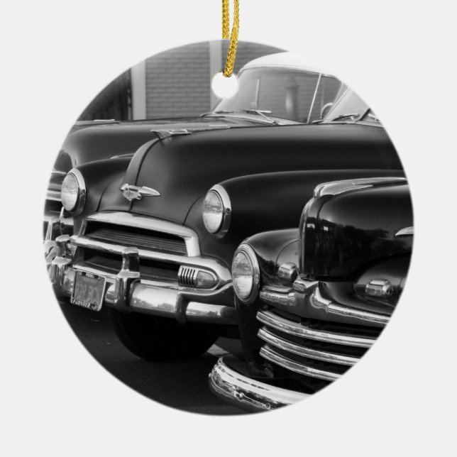 Classic cars ornament (Front)