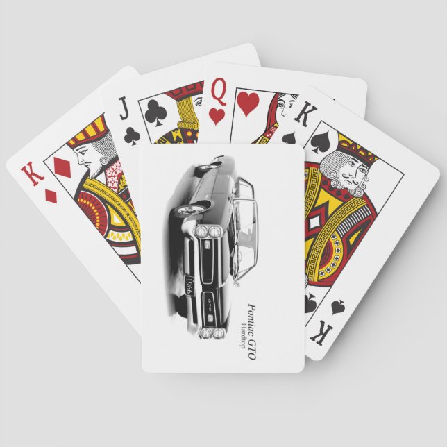Classic Cars Playing Cards (Back)