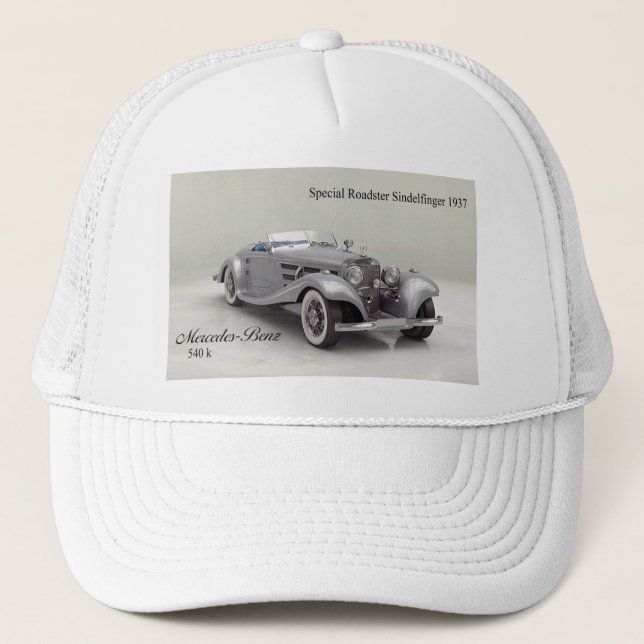 Classic Cars trucker hat (Front)