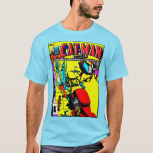 Classic Cat-Man Comics T-Shirt